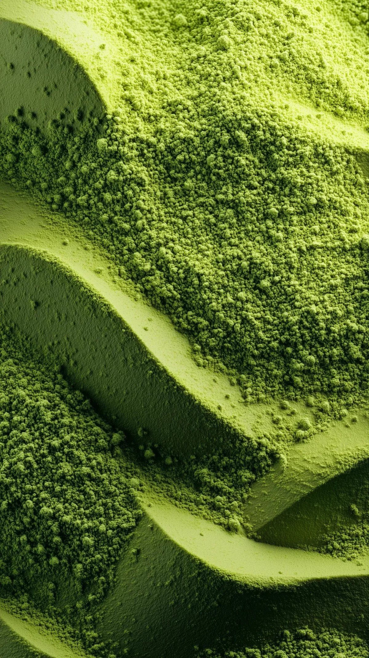 matcha powder caking hardens