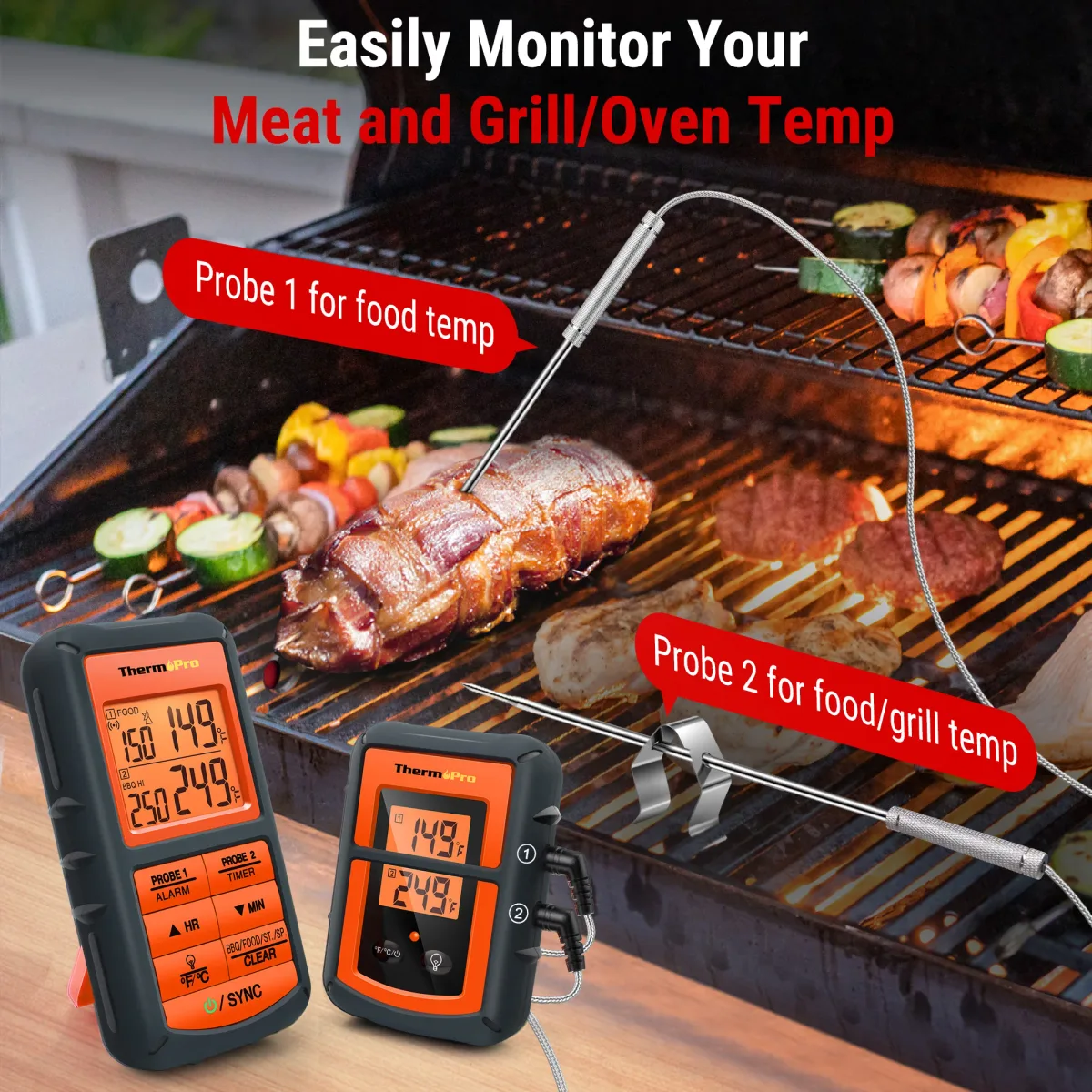 multi probe remote smoker thermometer hhh error