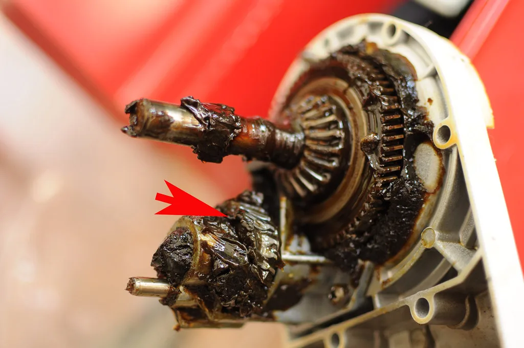 nylon worm gear stripped tilt head mixer