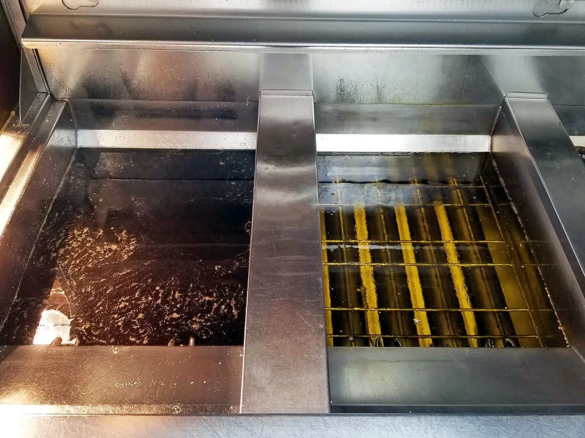 Oil overflow
