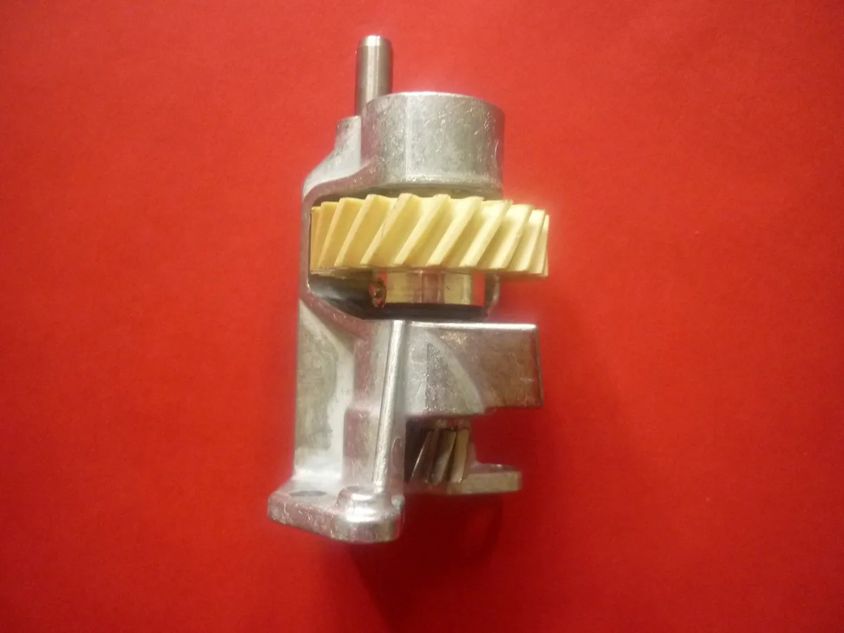 plastic gear (nylon, acetal, POM – common sacrificial gear material)