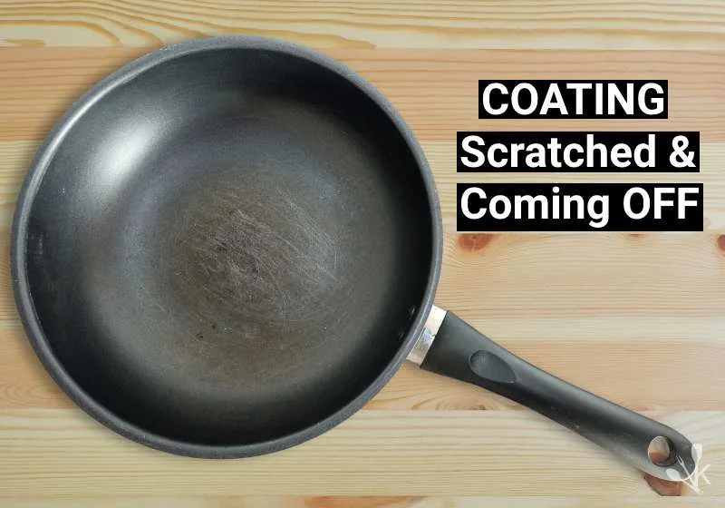PTFE coating dishwasher damage