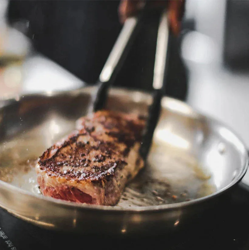 stainless steel pans sticking
