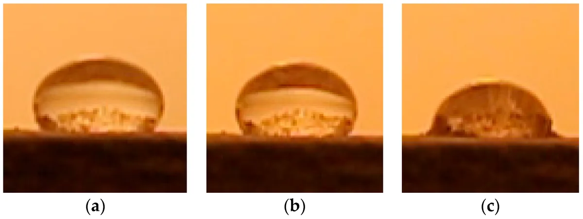 Water droplet test