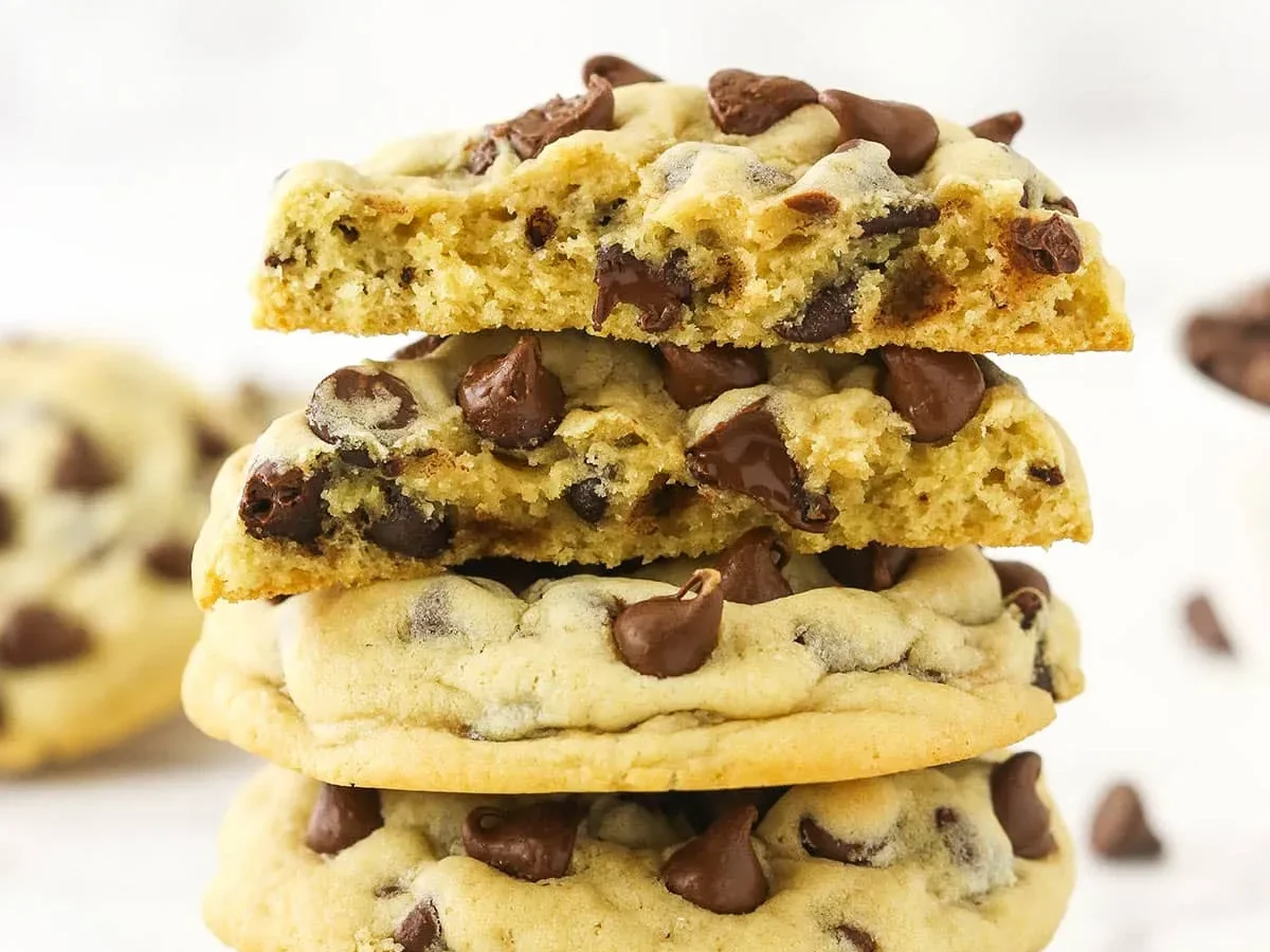 what temperature and cooking time for chewy chocolate chip cookies in half sheet baking pan aluminized steel