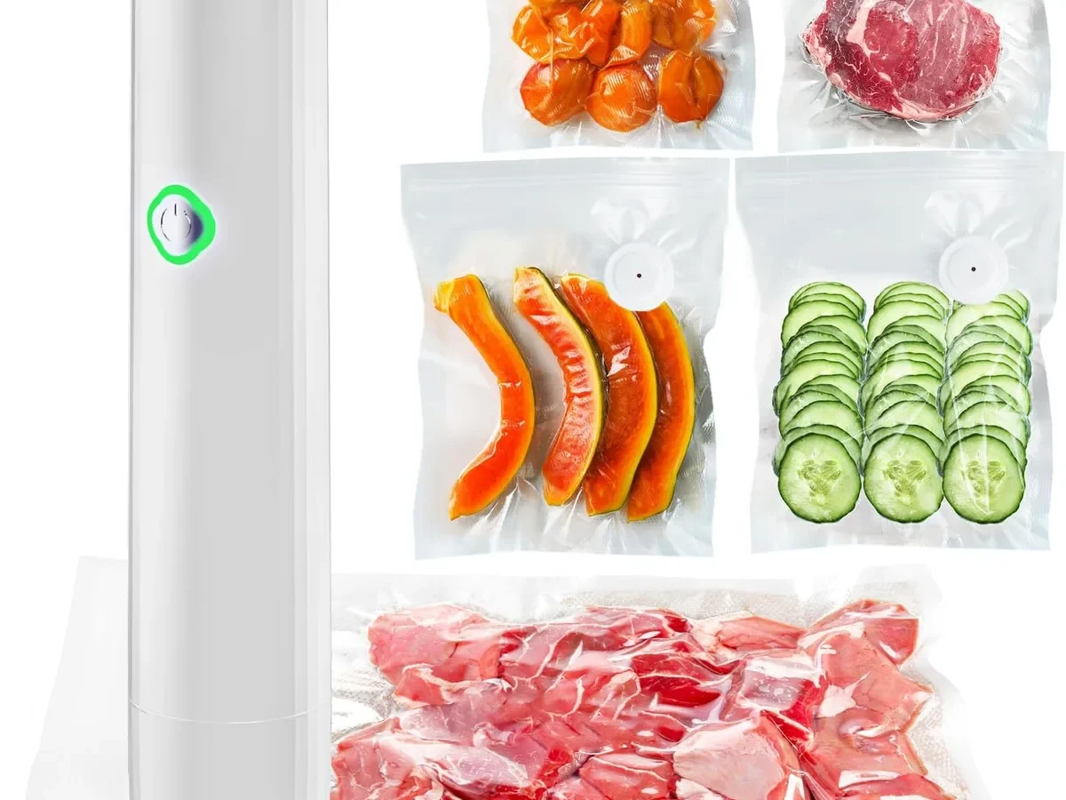 what temperature and cooking time for fresh deli cheddar cheese slices in compact handheld cordless vacuum sealer