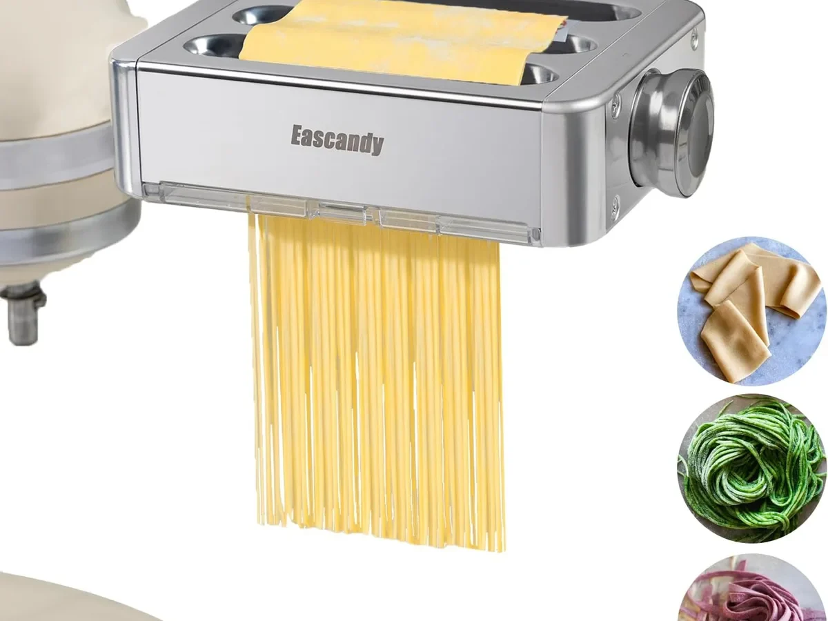 what temperature and cooking time for fresh homemade egg fettuccine noodles in pasta roller cutter stand mixer attachment