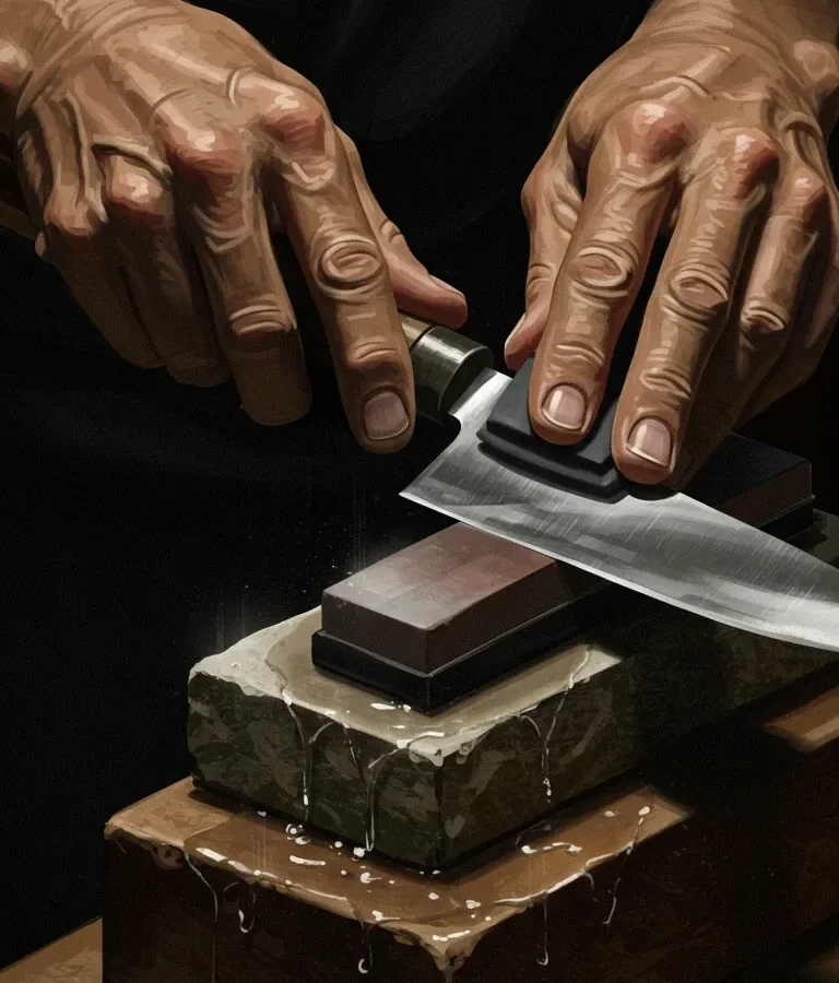 what temperature and cooking time for razor sharp japanese santoku knife in whetstone knife sharpening water stone set
