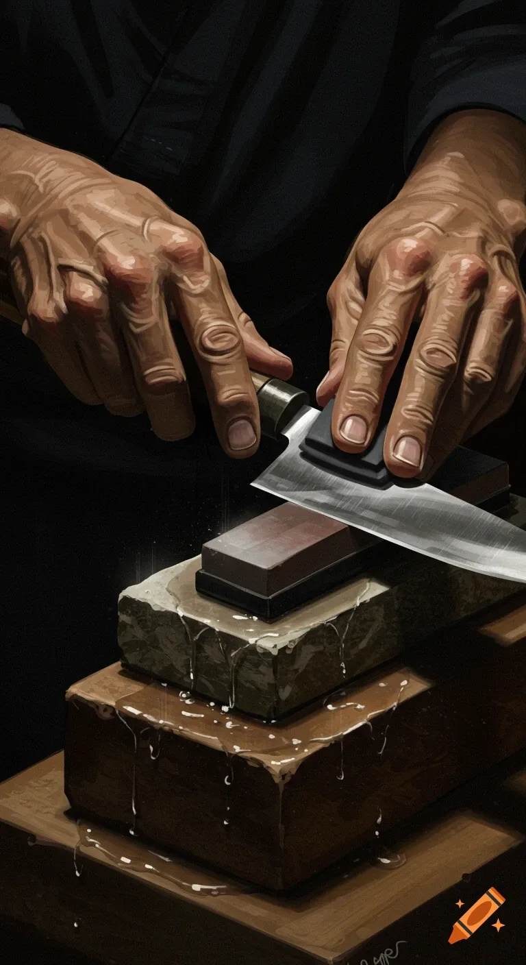 what temperature and cooking time for razor sharp japanese santoku knife in whetstone knife sharpening water stone set