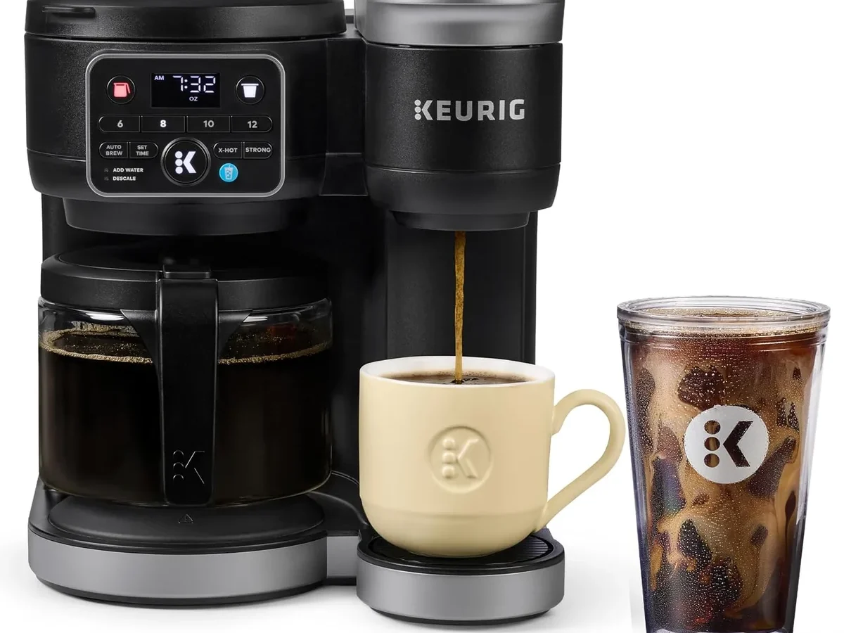 what temperature and cooking time for single dark roast k-cup pod in dual coffee maker for single pod and pot