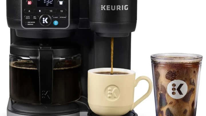what temperature and cooking time for single dark roast k-cup pod in dual coffee maker for single pod and pot