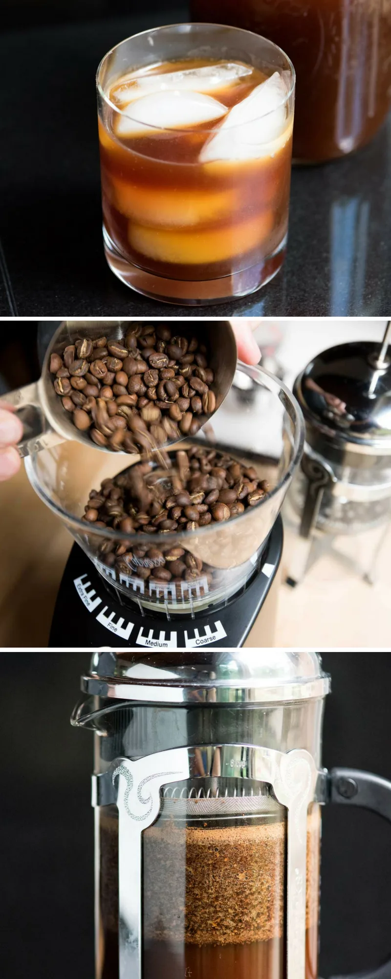what temperature and cooking time for smooth 24-hour cold brew concentrate in cold brew coffee maker pitcher