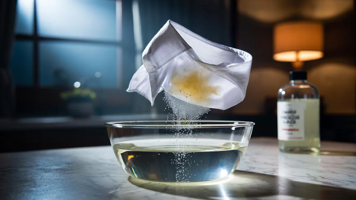 white vinegar soak